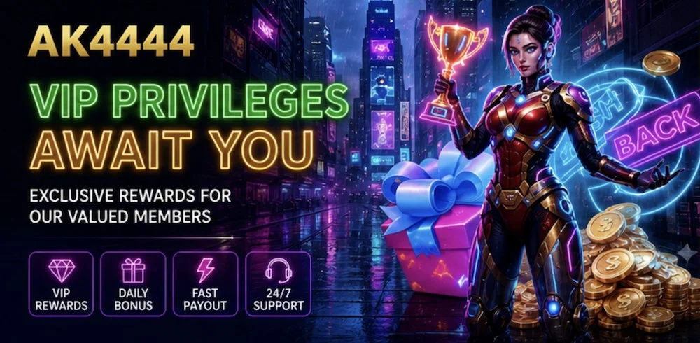 AK4444 VIP privileges await — exclusive rewards for valued members